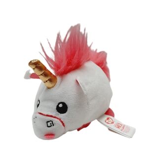 🍒4 for $20🍒 TY Beanie Teeny Tys FLUFFY the Unicorn Plush Soft Kids Toy
